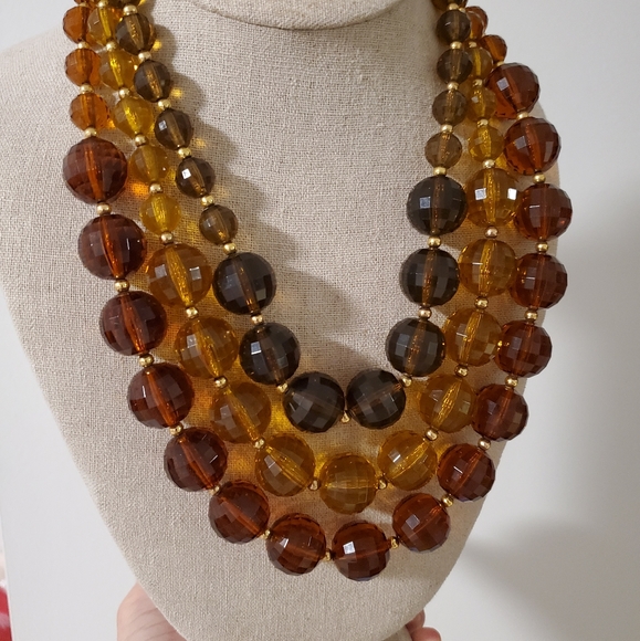 Vintage Statement Chunky Necklace - Picture 4 of 7